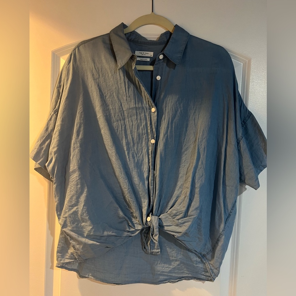 Rag and Bone denim top
